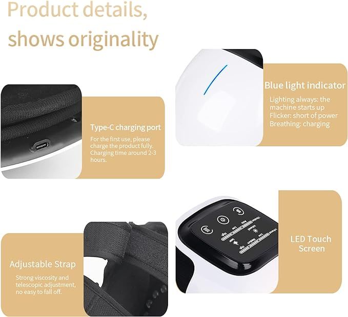 ACS%20Knee%20Massager%20With%20Heat%20And%20Kneading%20for%20Pain%20Relief,%20Infrared%20Heated%20Vibration%20Physiotherapy%20for%20Arthritis%20Massager,%20Cramps%20And%20Joint%20Warmer%20Rechargeable%20LED%20Display%20-%20Image%205