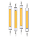 High Power 10W LED R7S COB Glass Tube 118mm COB Light Bulb AC220V LED Tube Replace Halogen Lamp Warm White. 