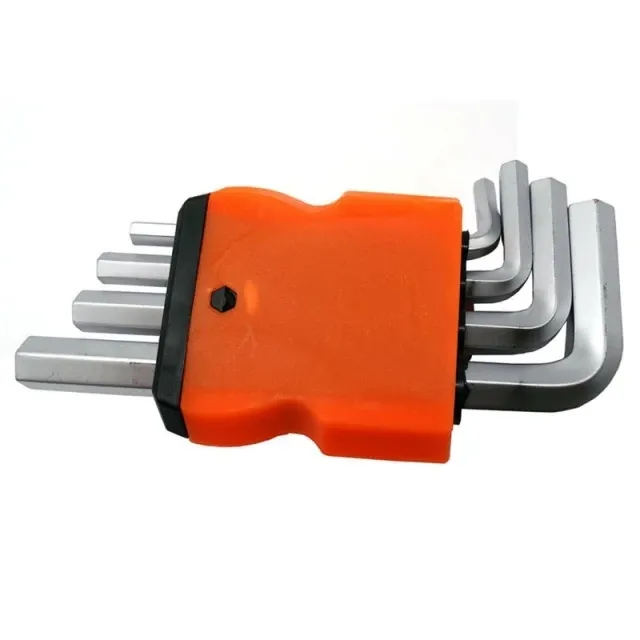 9pcs/Set%20CRV%20Allen%20Key%20Set%20Short%20L%20Shape%20Durable%20Hex%20Wrench%201.5-10mm%20Multifunction%20Hand%20Tool%20Silver%20Tone%20-%20Image%205