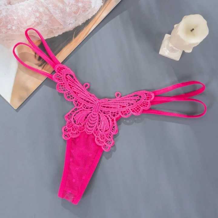 Sexy Thongs Panties Butterfly Women Fashion Lingerie G String