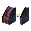 12 Pocket Accordion A4 File Manager Rainbow. 
