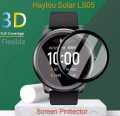 Flexible Tempered Screen Protector For Haylou Solar Ls05 Smart Watch. 