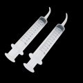 10pcs 12ml Needless Dental Consumables Pigeon Feed Elbow Syringe Breast Feeding Bird Feeder. 
