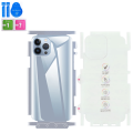 Apple iPhone 15 Pro Max Back Matte Gaming Hydrogel Unbreakable Membrane Screen Protector. 