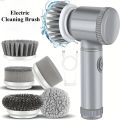 Uonevic Electric Scrubber Dynamic Cleaning Brush 51PC Electric Rotary Scrubber New style Electric 1 Handheld Kitchen Cleaner Rotary Washing Bath Machine. 