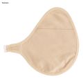 Aweisuan Silicone Breast Forms Protective Cover Soft Cotton Mastectomy Prosthesis Cover Bag for Mastectomy Prosthesis Spiral Type 260g. 