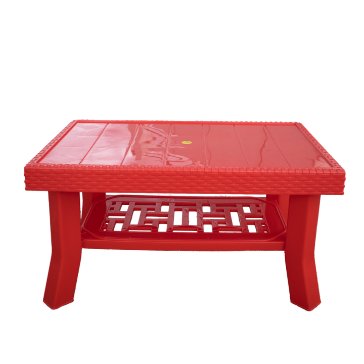 Plastic Coffee Table For Indoor/Outdoor Purpose