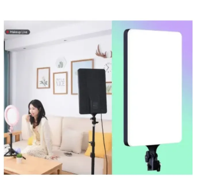 Rl Led Photography 16 RL LED Lighting Panel Light Remote Control for Live ...