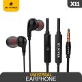 3.5mm Earphone X11. 
