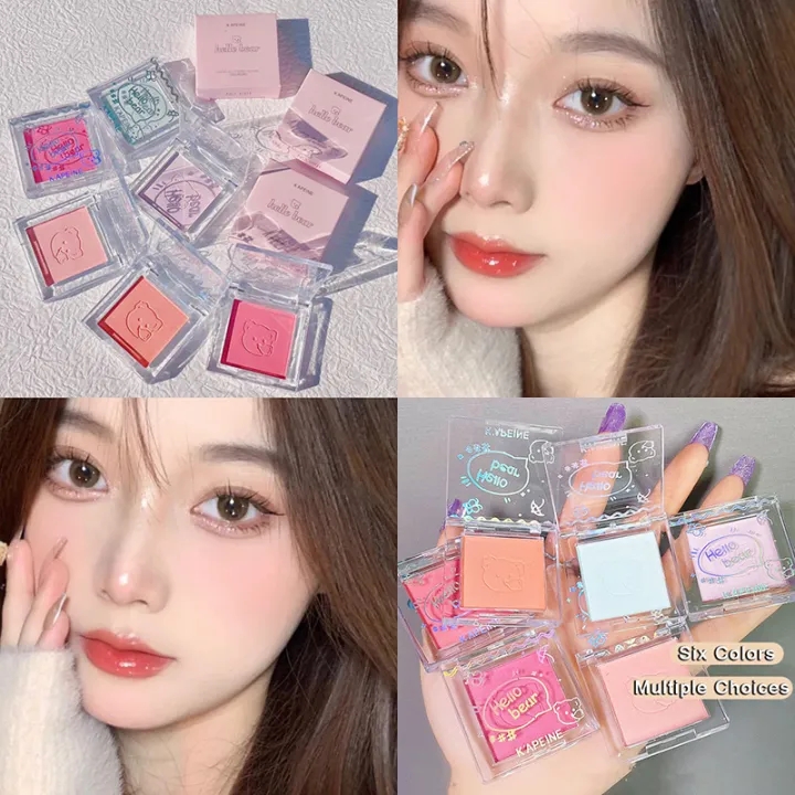 HOT%20BeliefMelief%20New%20style%20Monochrome%20Blusher%20Palette%20Peach%20Pink%20Blue%20Low%20Saturation%20Natural%20Matte%20Brighten%20Contour%20Milk%20Blush%20Dupes%20Rubor%20Korean%20Makeup%20-%20Image%202