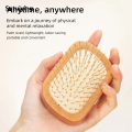 Sutuiying 1pc Mini Combs Bamboo Air Cushion Nature Massage Comb Anti-Static Bargain price Detangle Brush Air Cushion Styling Tools for Women Men. 