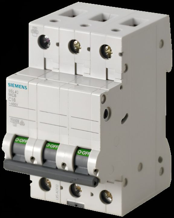 Siemens 5SX41 MCB 6A Curva C 10kA 1 Polo Interruttore Automatico (Usato)