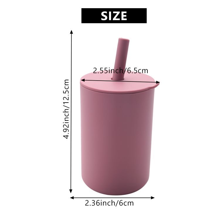 Toddler%20Cup%20Kids%20Silicone%20Training%20Cup%20with%20Straw%20Sprill%20Proof%20Sippy%20Cup%20Drinking%20Water%20Cup%20for%20Baby%20Boys%20Girls%20(Pink)%20-%20Image%203