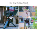 Ulanzi MT-08 DSLR SLR Phone Vlog tripod KIT Cold Shoe Phone Mount Holder for Microphone LED Light Mini Tripod for iPhone 13. 