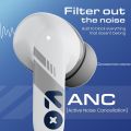 GOBOULT Newly Launched Z40 Pro v2.0 in Ear Earbuds with 100H Playtime, Amp App Support, Active Noise Cancellation, Quad Mic ENC, Dual Device Pairing, 13mm Driver, Bluetooth 5.4 Wireless. 