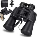 12x50 Binoculars With Low Light Night Vision High Power Easy Focus HD Waterproof Binocular. 