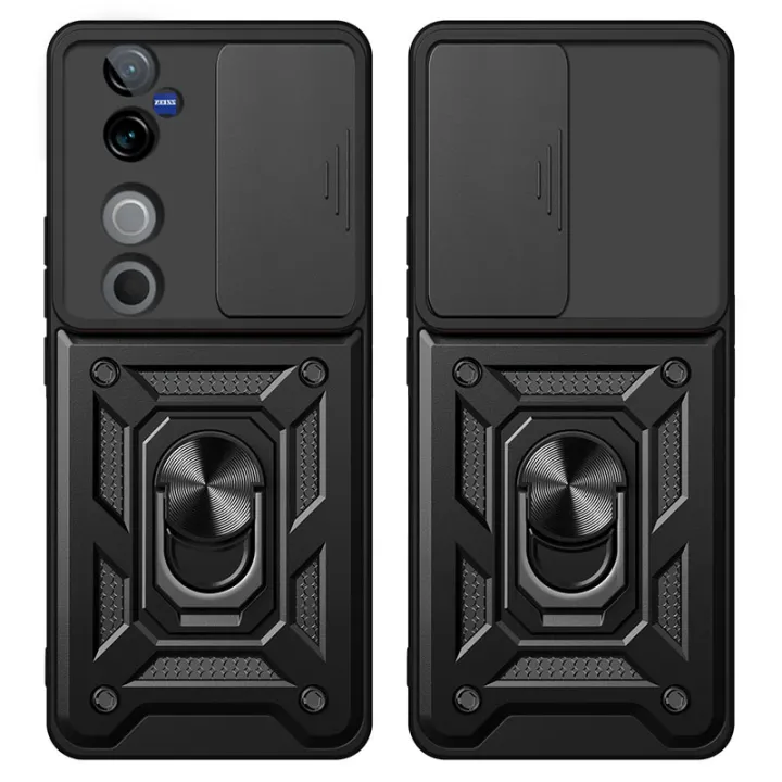 Vantime%20for%20Vivo%20V40%20/%20V40%20Pro%205G%20Case%20Hard%20Sliding%20Lens%20Protect%20Stand%20Holder%20Back%20Cover%20-%20Image%202