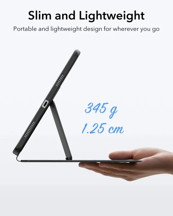 "ESR%20iPad%20Air%2011%20Inch%20Case%20M3/M2%20(2025/2024)%20iPad%20Air%205th/4th%20Gen%20(2022/2020),%20Vertical%20Stand%20Cover%20Multi%20Stand%20Angles%20Ultra-Stable%20Case%20with%20Pencil%20Holder%20Flip%20Series"%20-%20Image%204