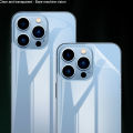 Full Size Anti-explosion Soft TPU Back Protector for Apple iPhone 13 Pro. 