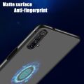 lthmy for Realme X3 SuperZoom RMX2086 Flexible Soft Matte Black Crystal Clear Phone Case Silicone Protective Back Cover. 