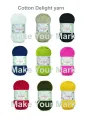 Cotton Summer Yarn for crochet  (100 gram : 169 meters). 