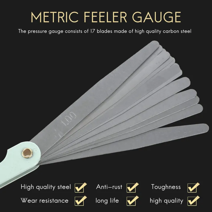 New%200.02%20To%201mm%2017%20Blade%20Thickness%20Metric%20Filler%20Feeler%20Gauge%20Measure%20Tool%20-%20Image%202