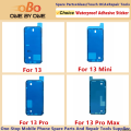 LufanshopFifty percent discount Waterproof Adhesive Sticker For iPhone 13 PRO MAX MINI Front Housing Frame Tape Strips Screen Pre-Cut Seal Adhesive Replacement. 