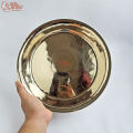 Axia Krafts Bronze Thaal Chares Plate 11 inches Kansha Plate Medium Large. 