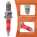 1 Pcs 3-Electrode Spark Plug D8TC for 125Cc 150Cc 200Cc 250Cc Motorcycle Scooter ATV Quads. 