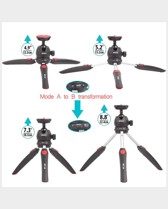 Jmary%20MT-35%20Convenient%20Telescopic%20Mini%20Tripod%20With%20Mobile%20E-clip%20For%20Mobile%20/%20SLR%20/%20Digital%20Camera%20-%20Image%204