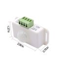 PIR Infrared Motion Sensor Detector, DC 12V-24V Strip Light Motion Sensor Switch, for Cupboard Cabinet Stairs Kitchen. 