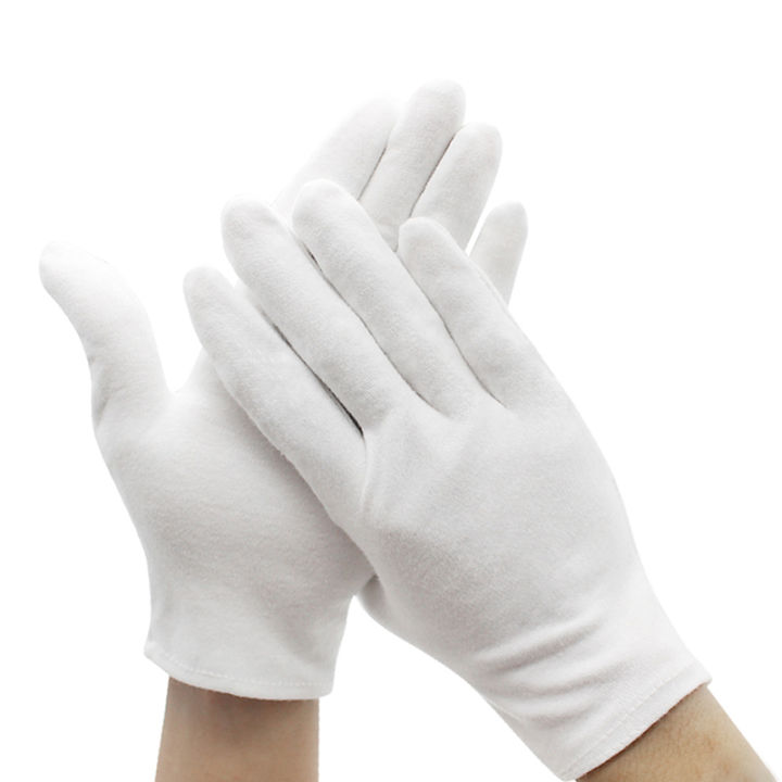 1%20Pairs%20New%20Full%20Finger%20Men%20Women%20Etiquette%20White%20Cotton%20Gloves%20Waiters/Drivers/Jewelry/Workers%20Mittens%20Sweat%20Absorption%20Gloves%20Fugar%20-%20Image%205