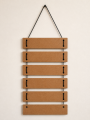 Home Delight Be Positive Decorative Wall Hanging Wood Art Decoration Item. 