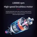Geevorks Handheld Brushless Motor Jet Fan 130,000RPM Turbofan 200W High Power Dust Blower Compressed Air Duster Keyboard Cleaning Tool with Type-C Charging Interface. 