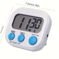 1 Pack Multi-Function Electronic Timers: Countdown, Big LCD, Magnetic, Perfect for Various Uses. 