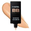 MARS BB Cream Lightweight Foundation | Blendable BB Cream for Women | Colour Correction for All Skin Types 30ml. 