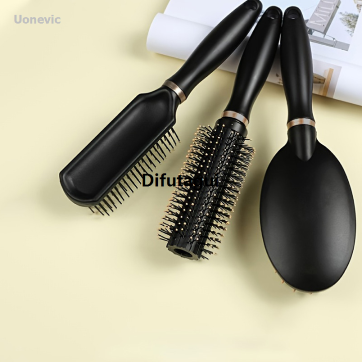 Difutagui%20Mo%20Elastic%20Comb%20Airbag%20Color%20Women's%20Comb,%201/3%20High%20Quality%20Piece%20Black%20Comb%20for%20Straight%20and%20Curly%20Hair%20-%20Image%205