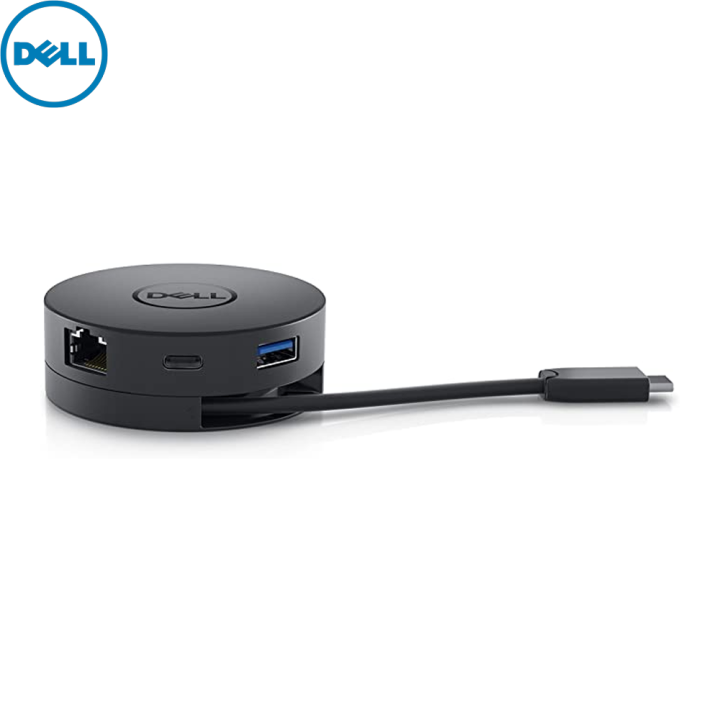 Dell USB-C Mobile Adapter DA300 Type-C to HDMI, DP, VGA, Ethernet, USB-C and USB-A Port