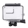 Waterproof Housing for Gopro Hero7 White and Hero7 galactic, Protective 45m Underwater Dive Case Shell with Bracket Accessories for Go Pro Hero7 Action Camera. 