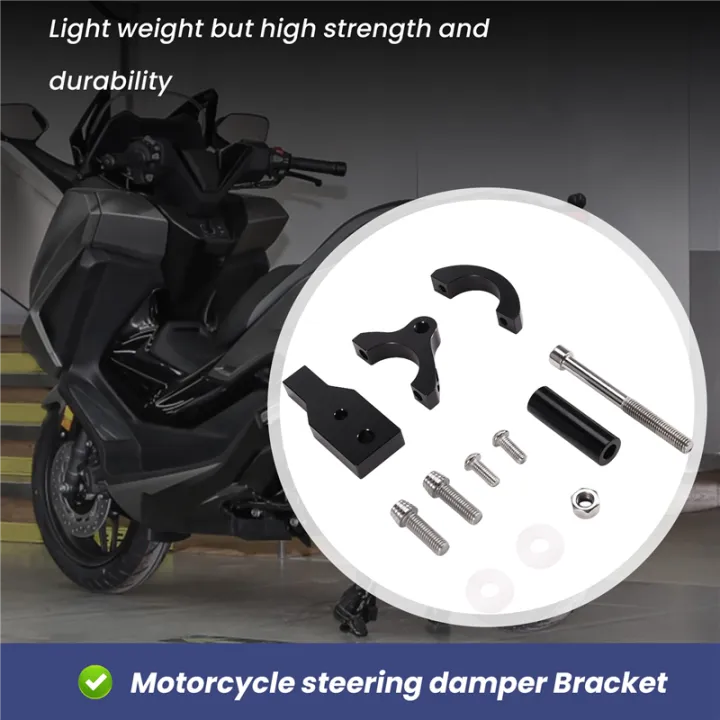 Ktteay%20Motorcycle%20Accessories%20Steering%20Stabilizer%20Adjustable%20Damper%20Mounting%20Bracket%20Kit%20for%20Forza350%20350%20NSS350%20-%20Image%202