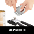 Heavy Duty Stainless Steel Smooth Edge Manual Handheld Can Opener Easy to Use. 