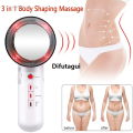 Difutagui 3 in 1 Ultrasonic Electric EMS Ion Infrared Massager Portable Hot Selling Original Eliminate Fat Removal Machine Massage Machine. 