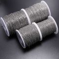 2-5meter 1.2 1.5 2.0 2.4 3.0 mm Stainless steel Link Chain Bulk Necklace Chains For Jewelry Making Findings Supplies Accessories. 