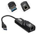 USB 3.0 to Ethernet Adapter, Driver Free 10/100/1000 Mbps Network RJ45 LAN Wired Gigabit Ethernet Adapter for Windows 10, 8.1, 7, XP, Linux, Mac OS, Chrome OS. 