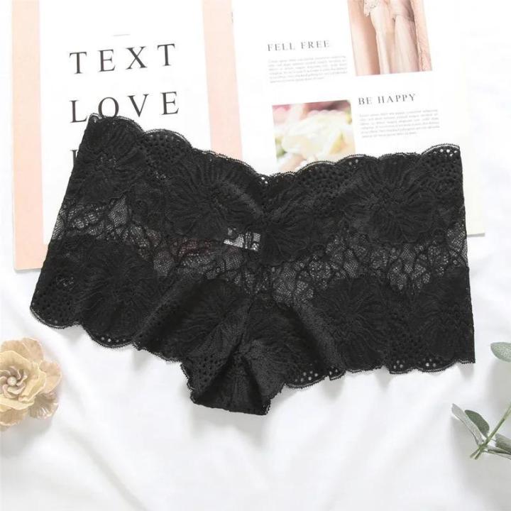 1 Pcs Lace Pantiesfloral Net Pantiesunderwear For Women And Ladies Assorted Soft Sexy Panty 7816