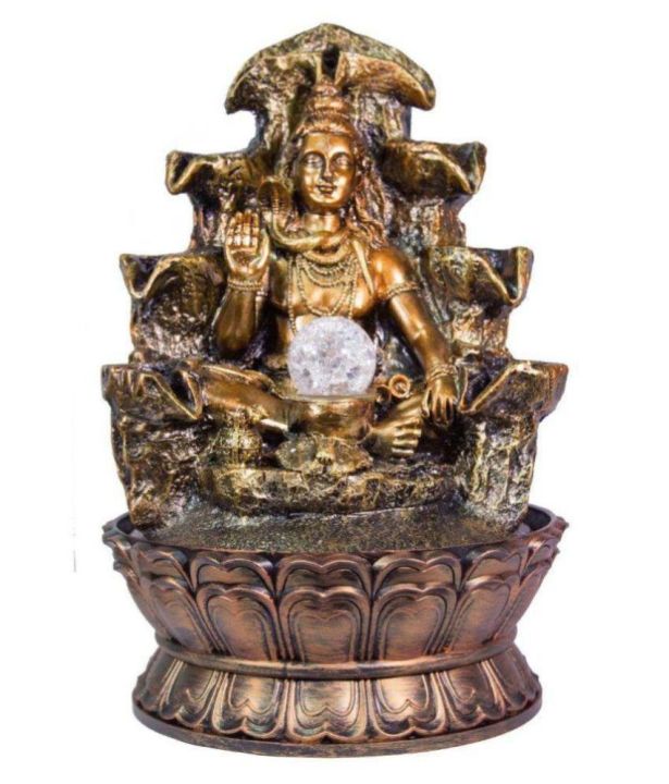 Lord Shiva Indoor Water Fountain