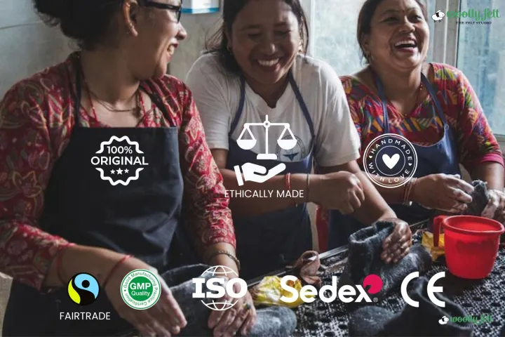 Handmade%20Charcoal%20Classic%20Wool%20Felt%20Slipper%20with%20Leather%20Sole%20-%20Image%207