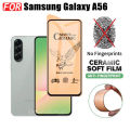 3 IN 1 Samsung Galaxy A56 Ceramic Tempered Glass for Samsung Galaxy A26 A36 A16 A06 Camera Lens Glass Screen Protector and Back Film. 