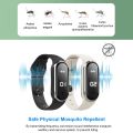 M21 ultrasonic mosquito repellent wristband and insect watch uitable for all ages. 