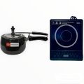 Combo Induction Stove and Black Cooker. 
